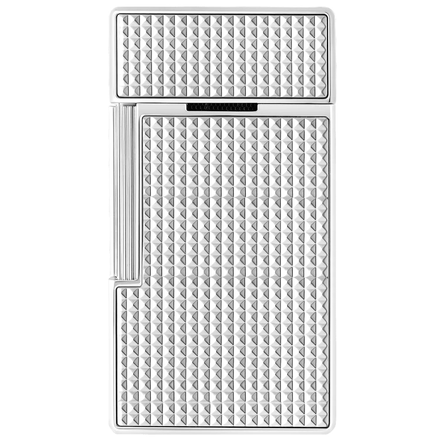 S.T. Dupont Biggy Palladium Diamond Head Jet Flame Lighter