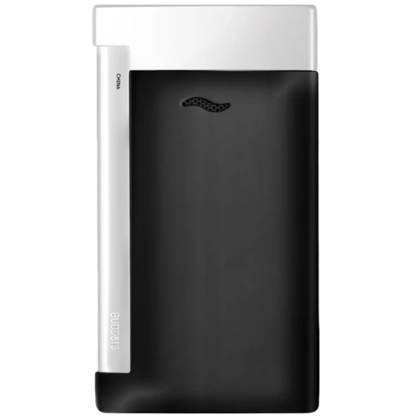 S.T. Dupont Slim 7 Black and Chrome Lacquer Lighter