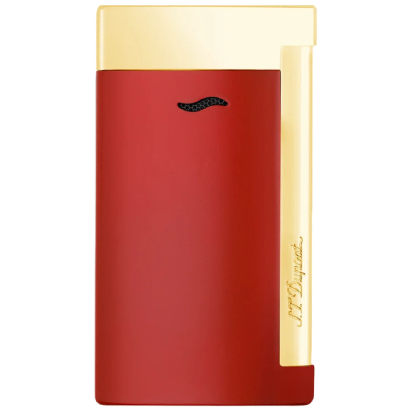 S.T. Dupont Slim 7 Red & Gold Lighter