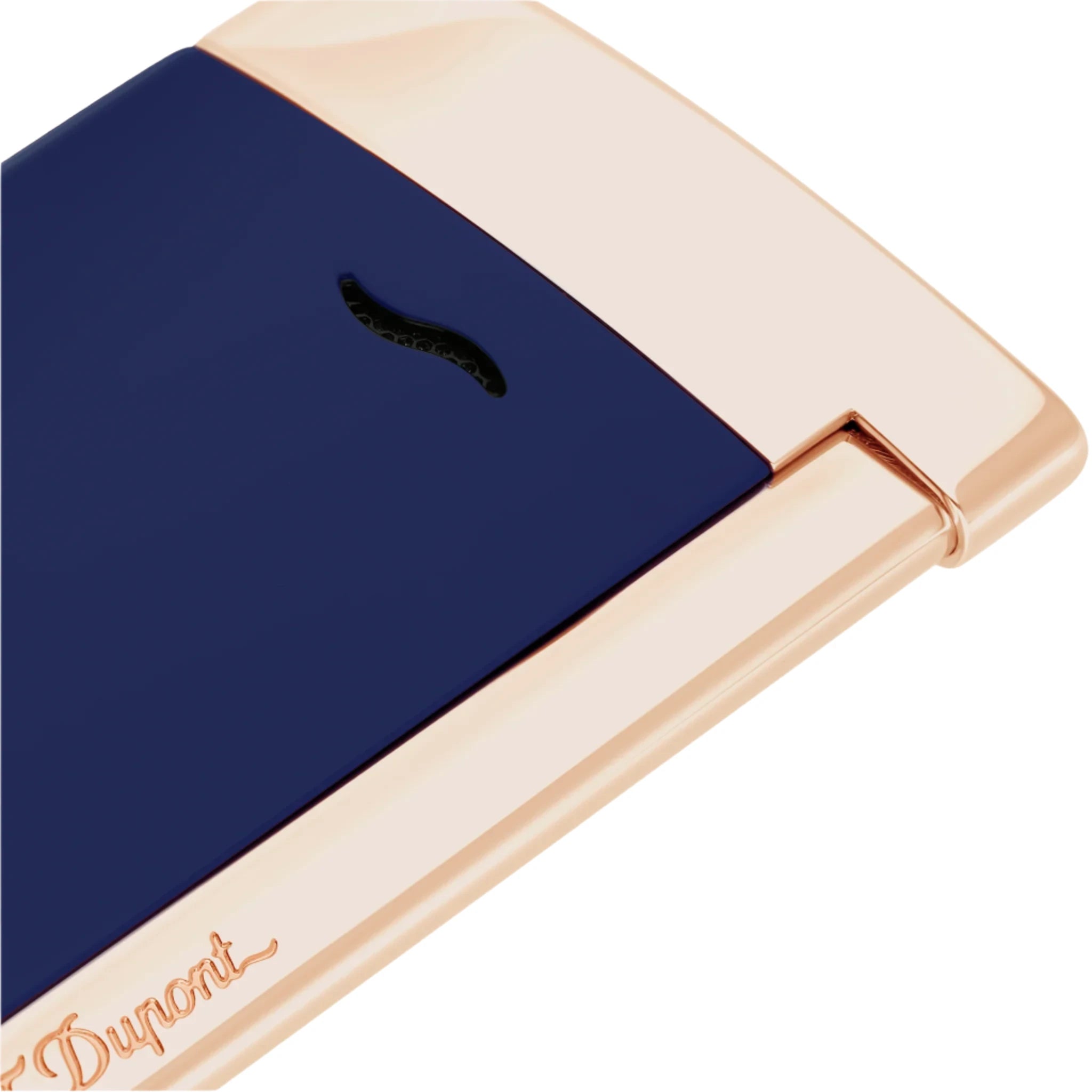 S.T. DuPont Slim 7 Blue and Rose Gold Lighter