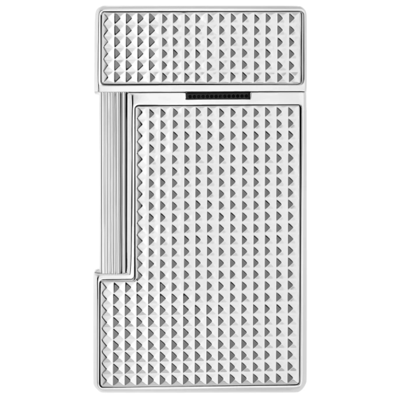 S.T. Dupont Slimmy Diamond-Point Silver Lighter