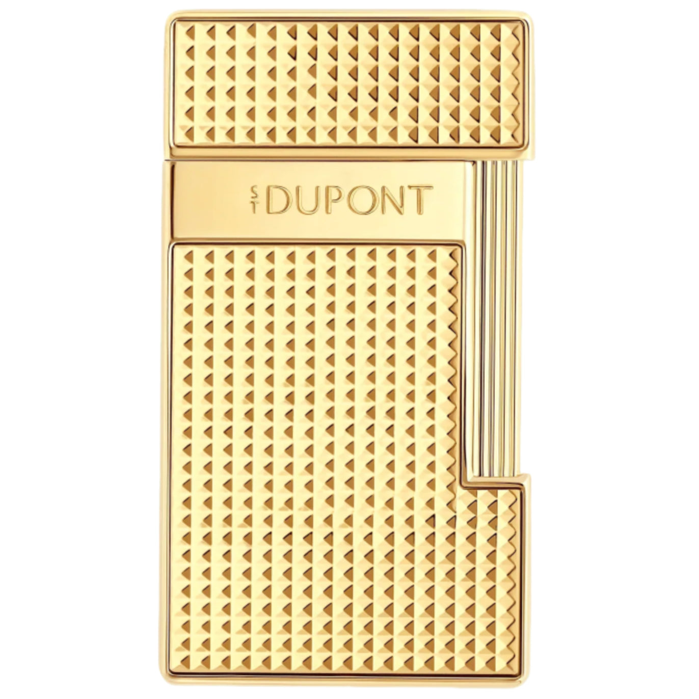 S.T. Dupont Gold Diamond Head Slimmy Lighter