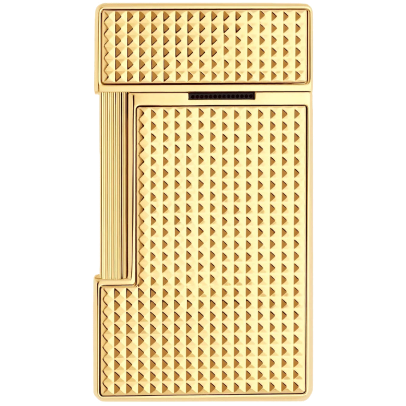 S.T. Dupont Gold Diamond Head Slimmy Lighter