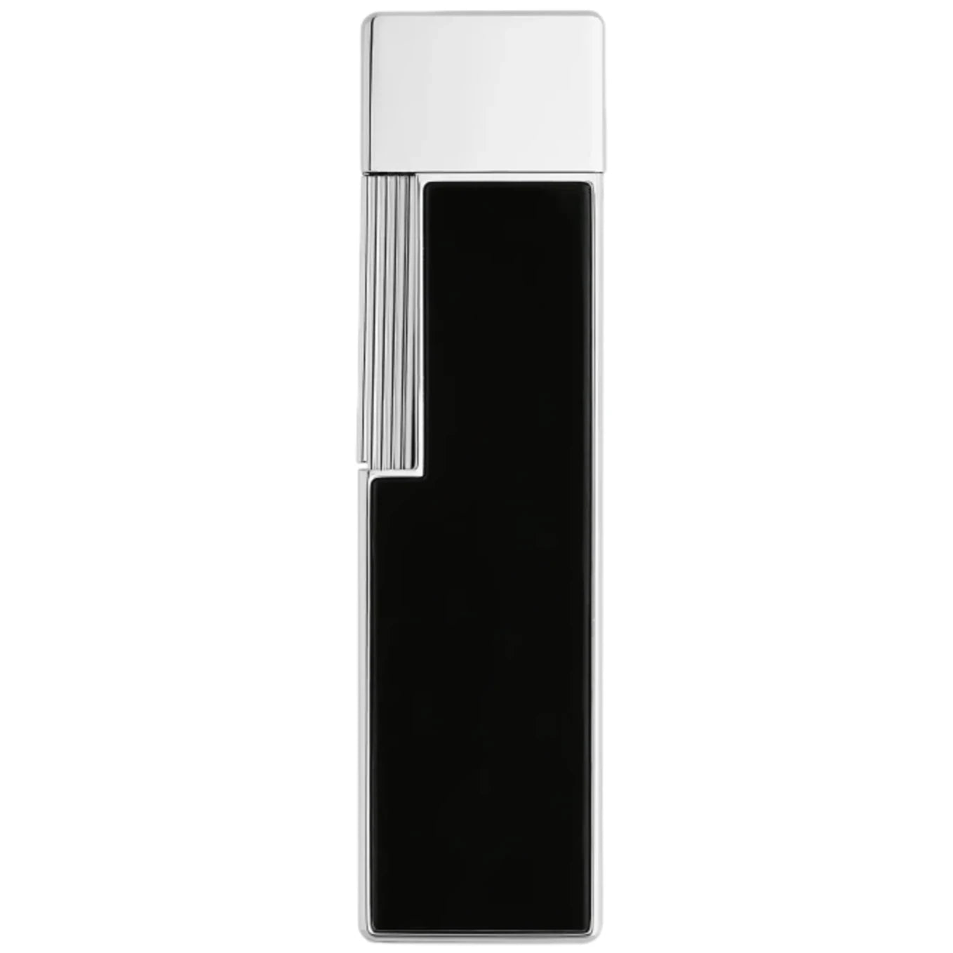 S.T. Dupont Twiggy Chrome Black Lacquered Lighter