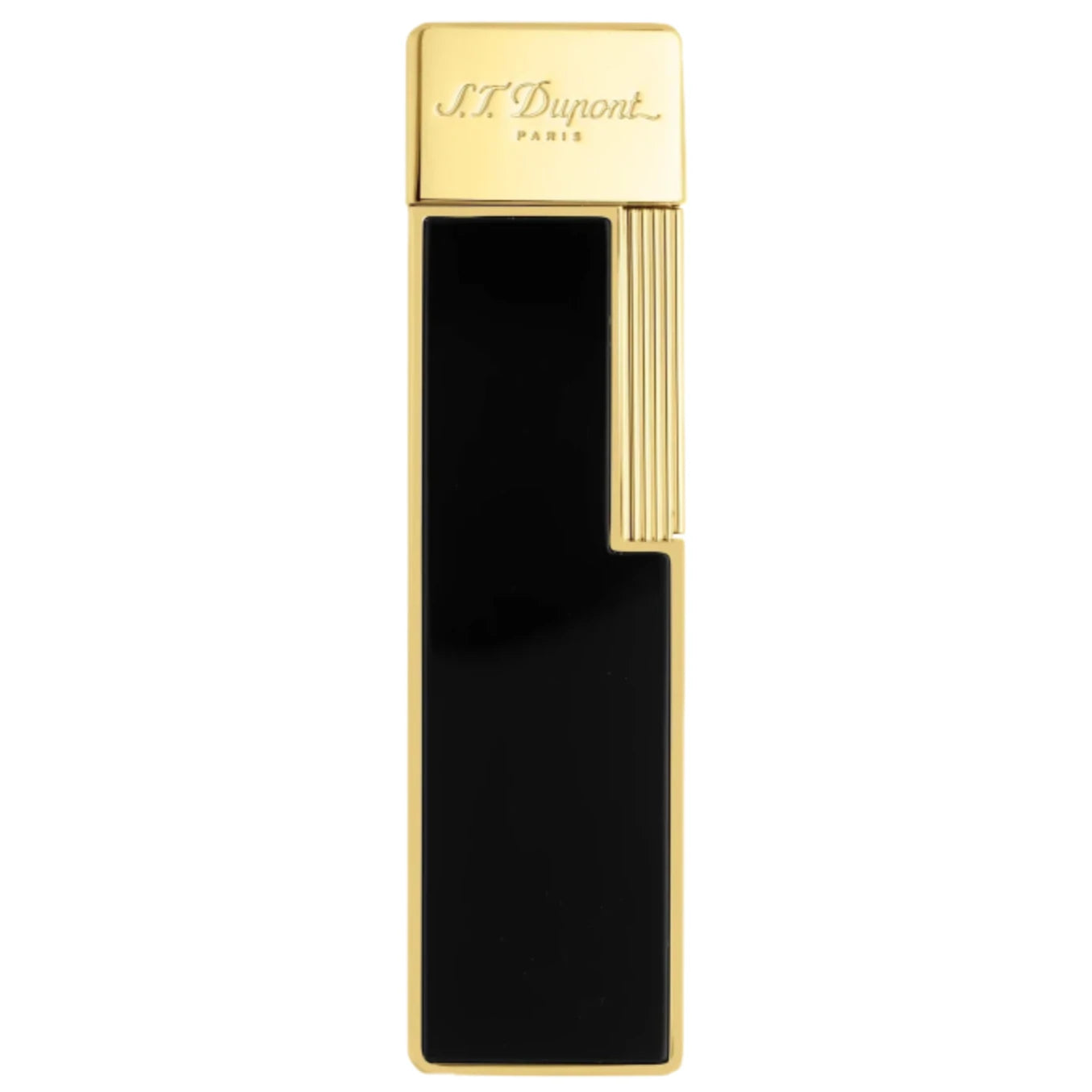 S.T. Dupont Twiggy Gold Black Lacquered Lighter