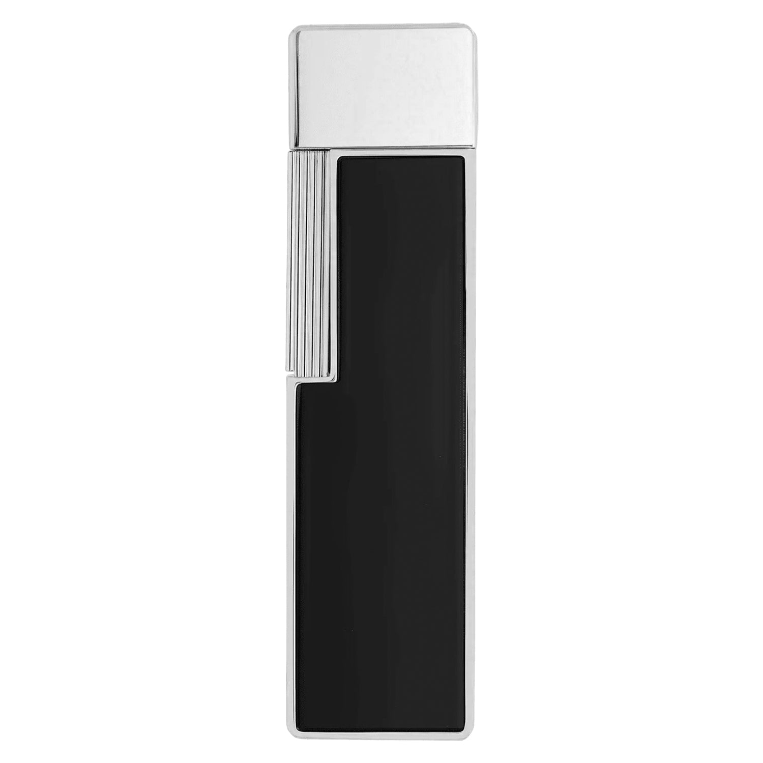 S.T. Dupont Twiggy Chrome Black Lacquered Lighter
