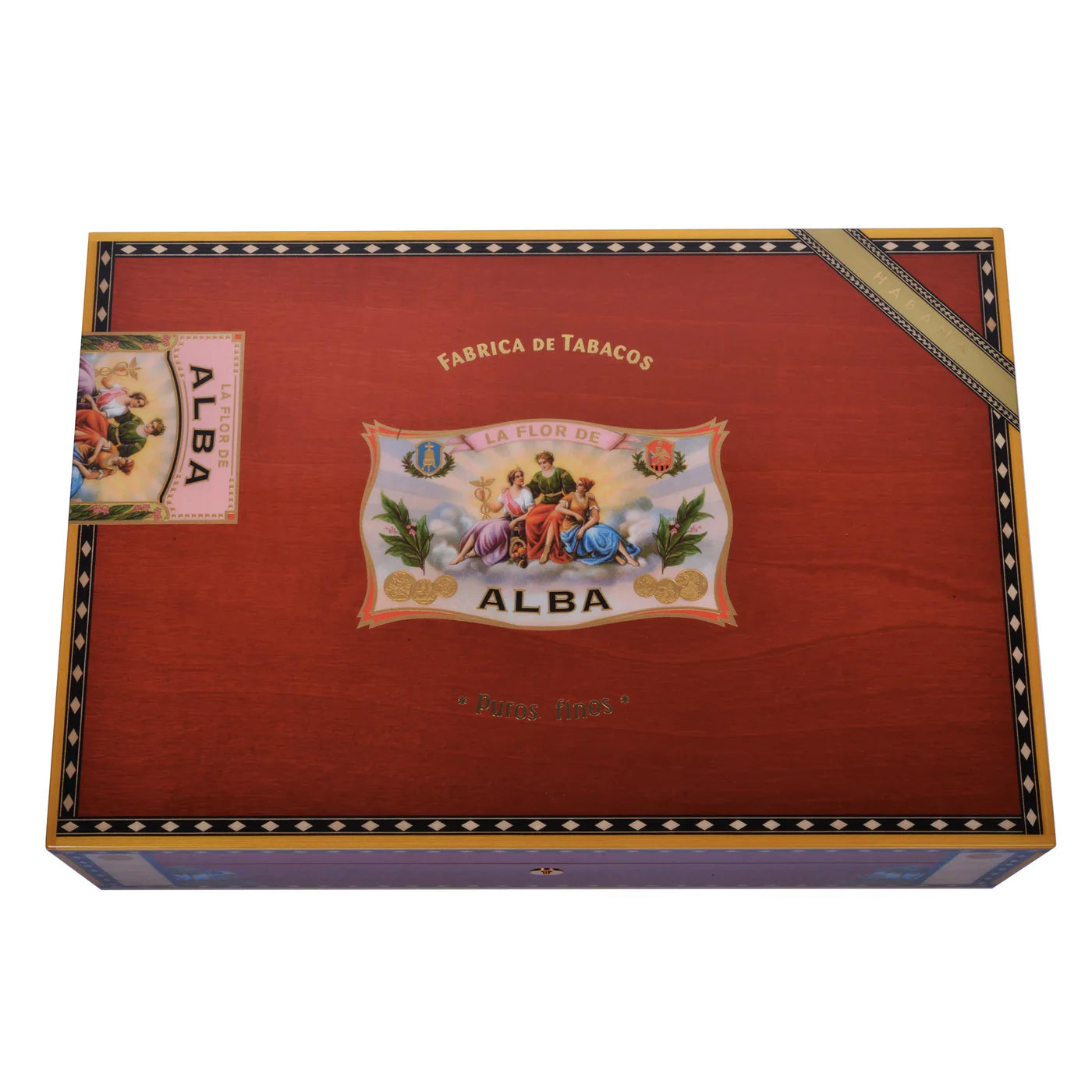 Elie Bleu Red Sycamore Alba Humidor (110 Cigars)