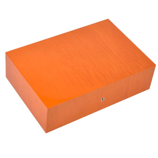 Elie Bleu Orange Sycamore Fruit Humidor (200 Cigars)