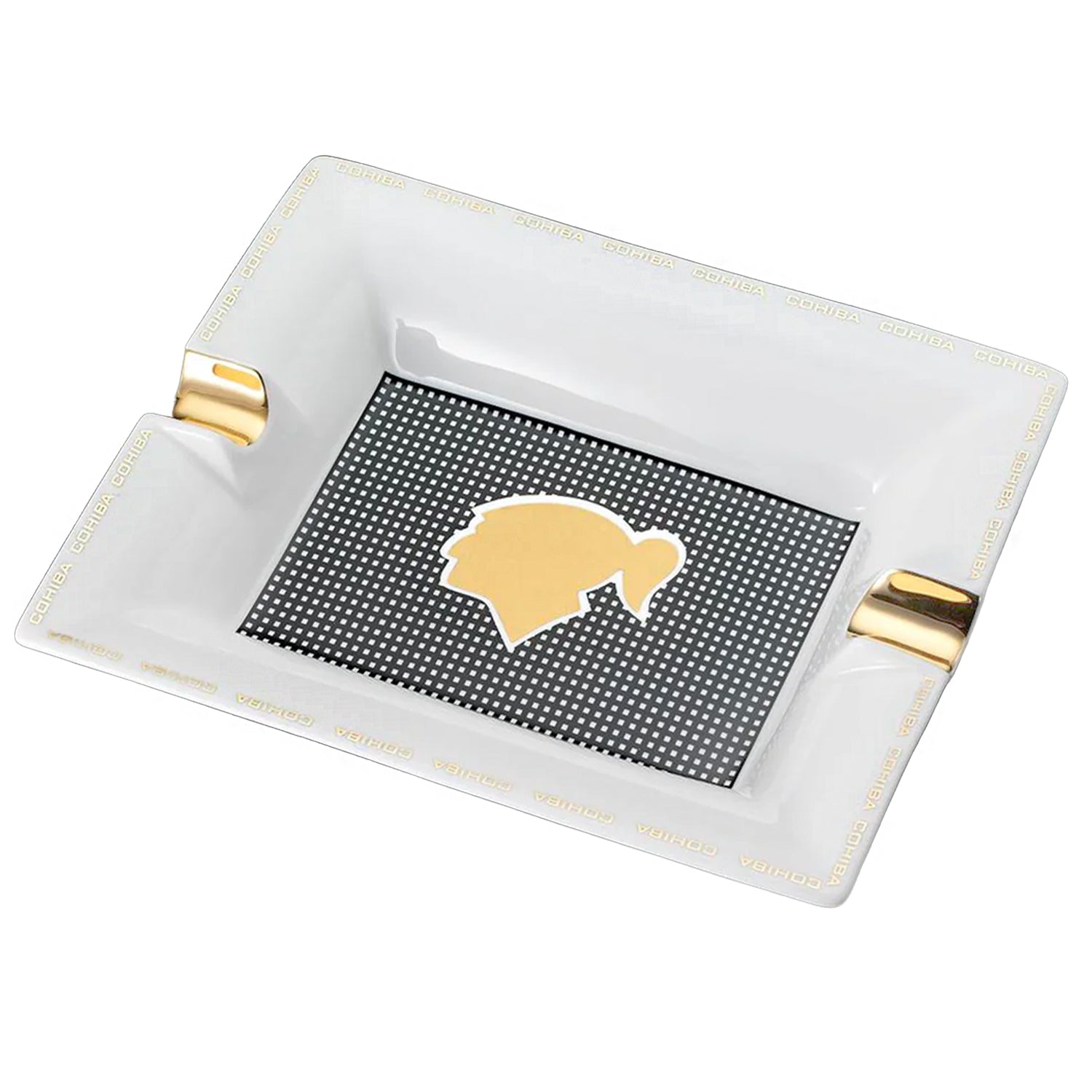 Siglo Cohiba Logo Large Porcelain Ashtray