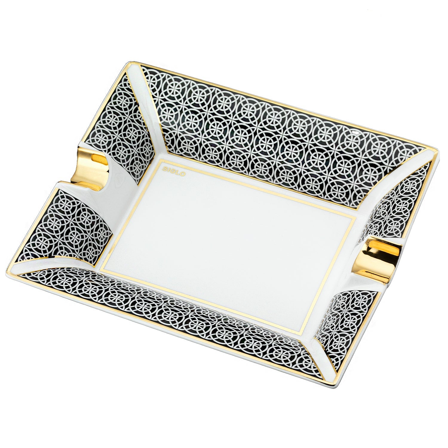 Siglo Opulent Large Porcelain Ashtray