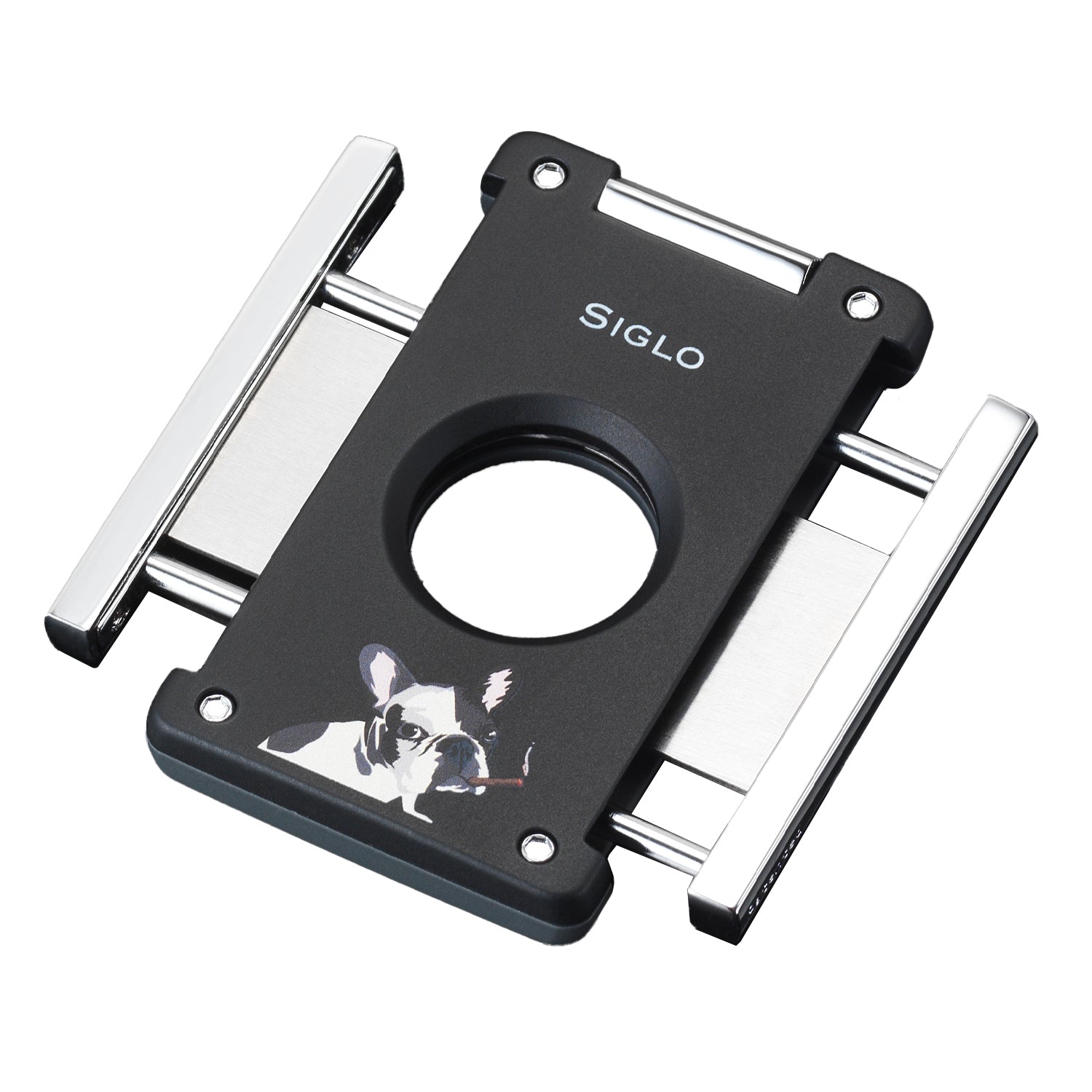 Siglo Year Of The Dog Black Cutter & Lighter Set
