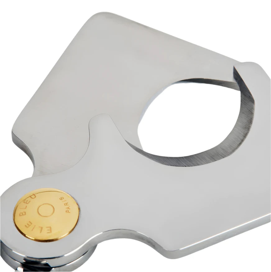 Elie Bleu Cigar Cutter Scissors Silver