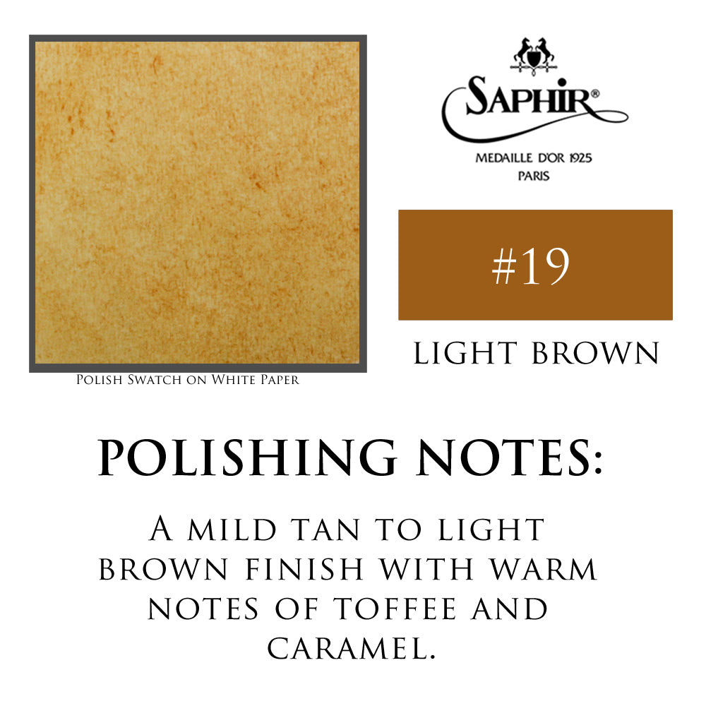 Saphir Cordovan Cream Shoe Polish - 75ml