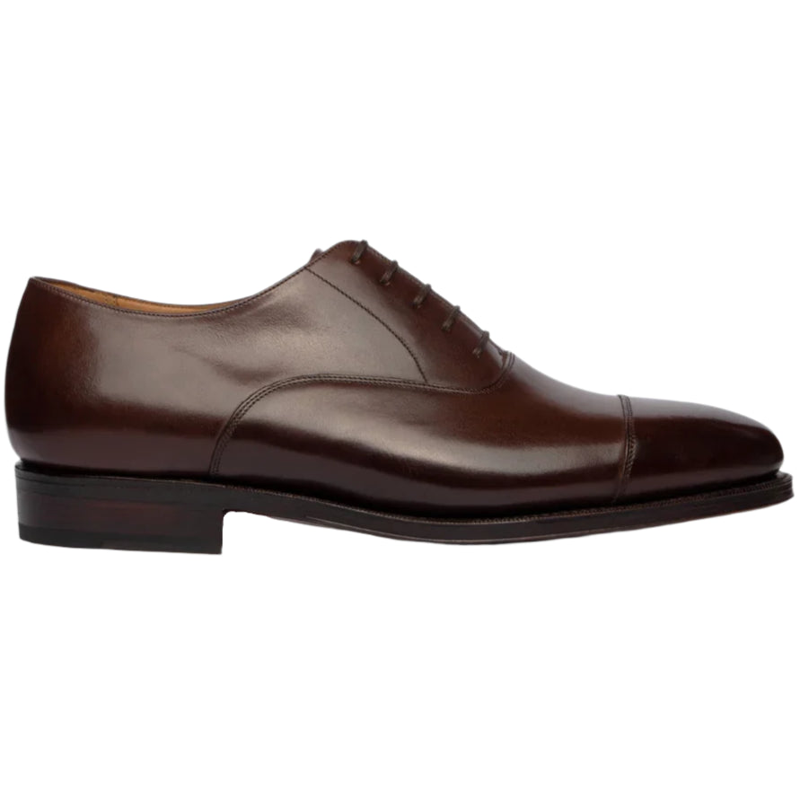 Straight Tip Oxford, Dark Brown, Zip Last