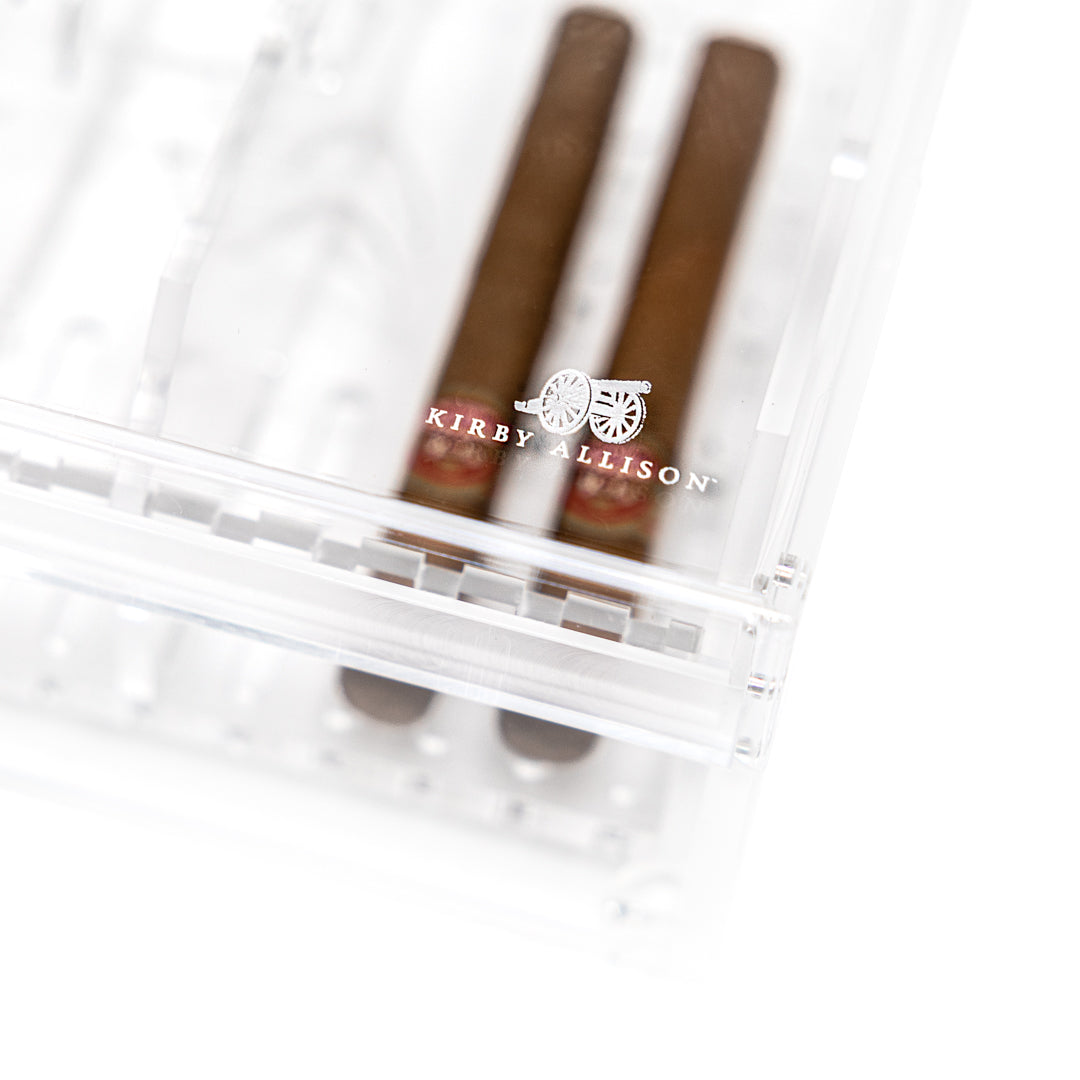 Compact Acrylic Humidor (25 Cigars)