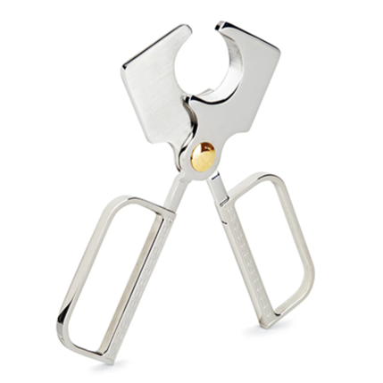 Elie Bleu Cigar Cutter Scissors Silver