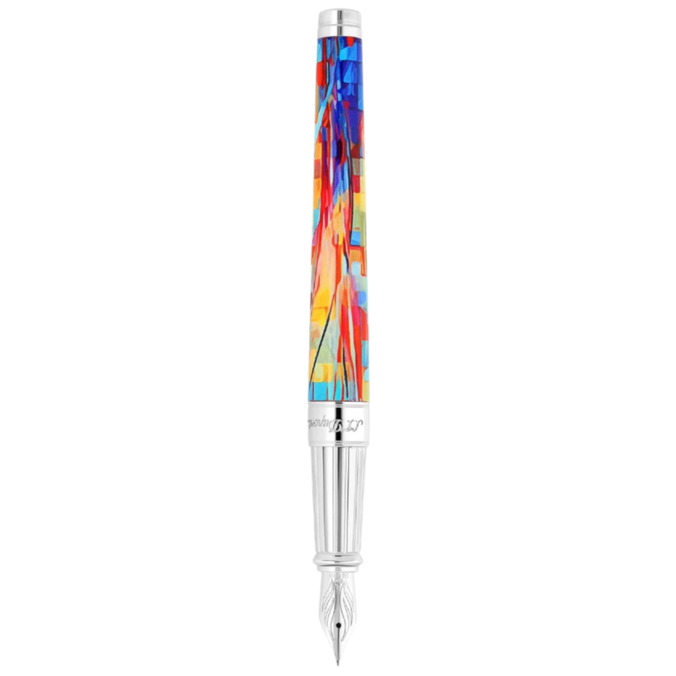 S.T. Dupont Line D Eternity Graff'ty Multicolor Large Fountain Pen