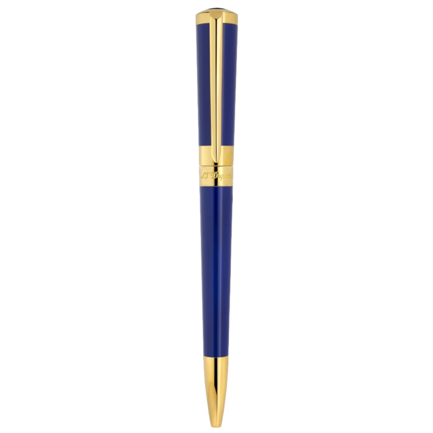 S.T. Dupont Liberte Ballpoint Pen Navy and Gold