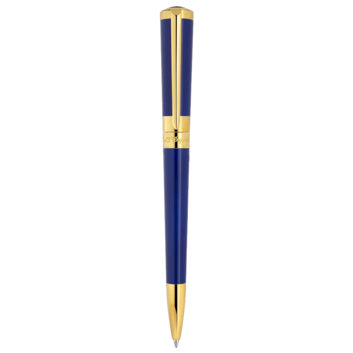 S.T. Dupont Liberte Ballpoint Pen Navy and Gold