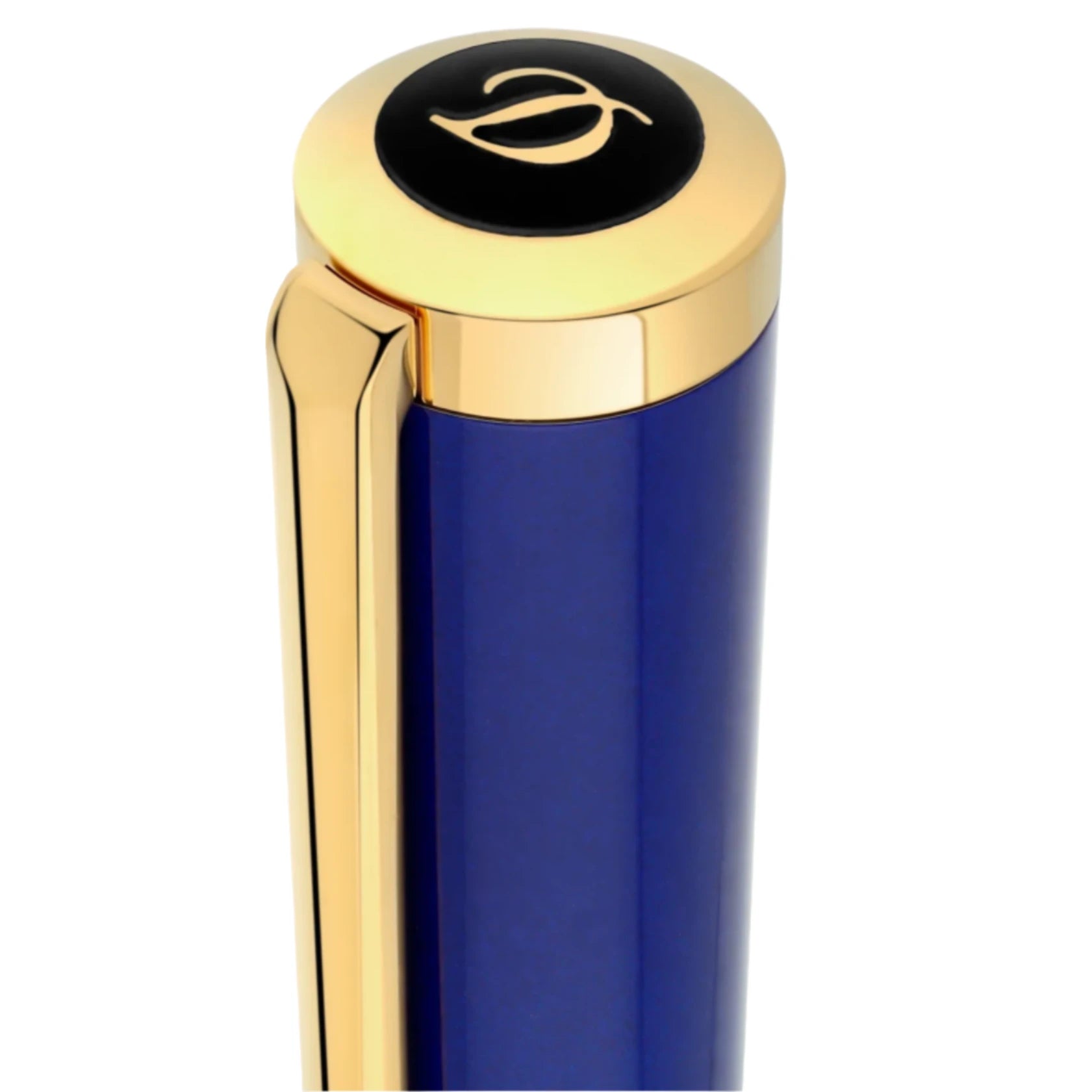 S.T. Dupont Liberte Ballpoint Pen Navy and Gold