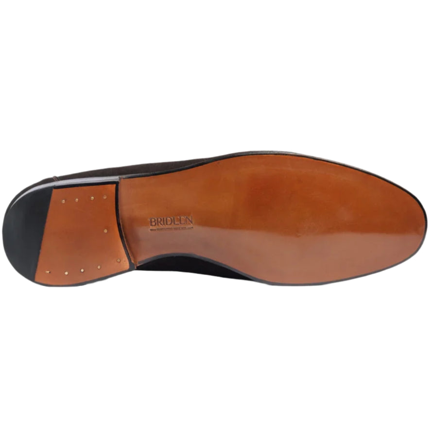 Unlined Penny Loafer, Dark Brown, Rufer Last