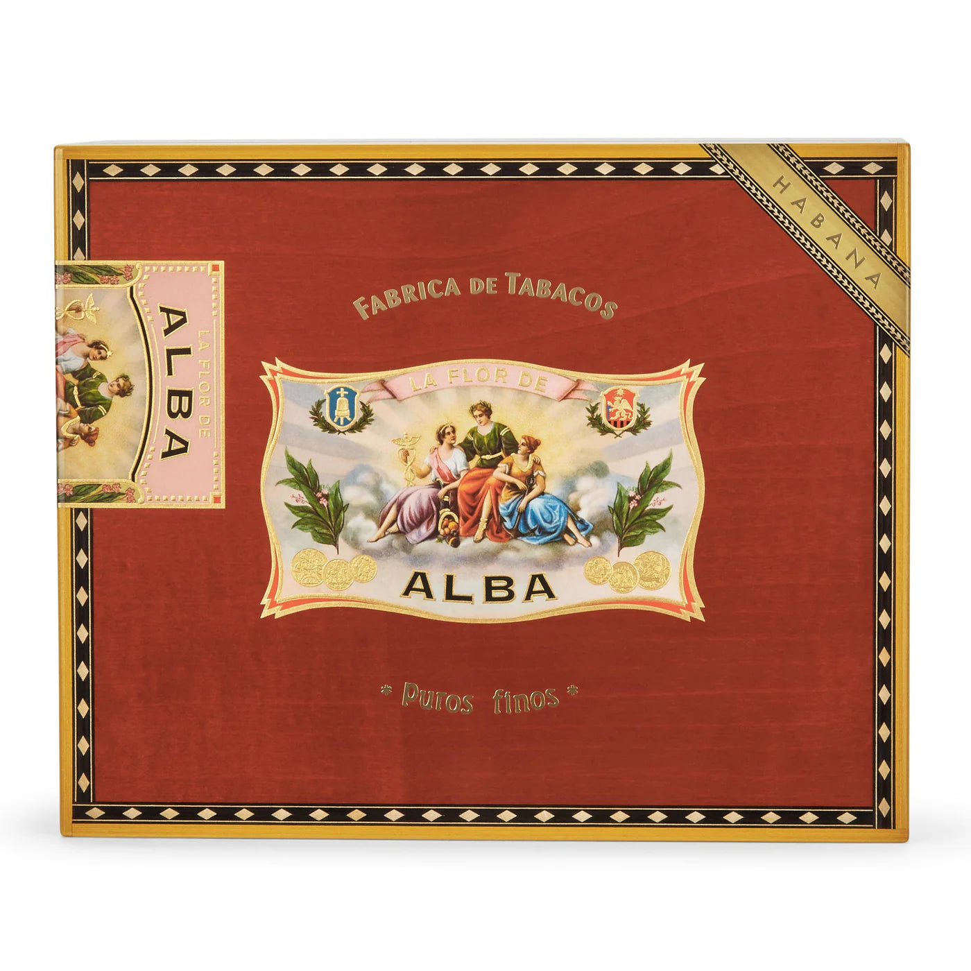Elie Bleu Red Sycamore Alba Humidor (75 Cigars)