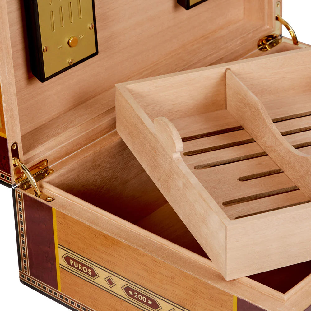 Elie Bleu Bubinga Sycamore Alba Humidor (200 Cigars)