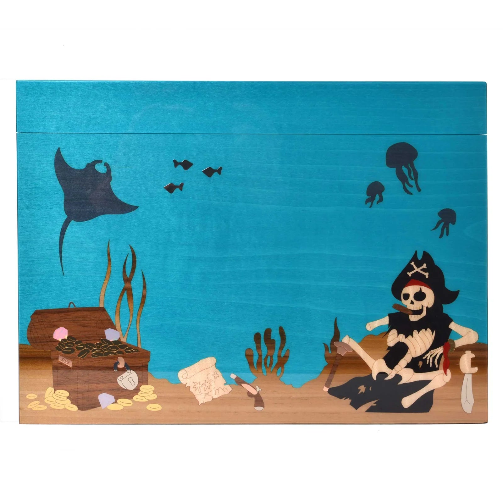 Elie Bleu Aquarium Limited Edition Humidor (110 Cigars)