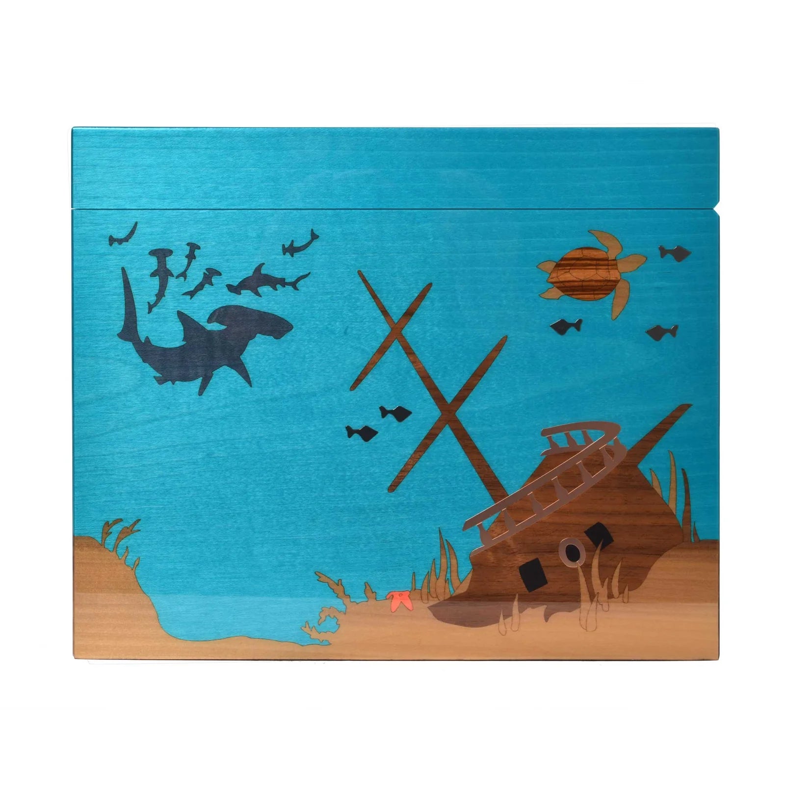 Elie Bleu Aquarium Limited Edition Humidor (110 Cigars)