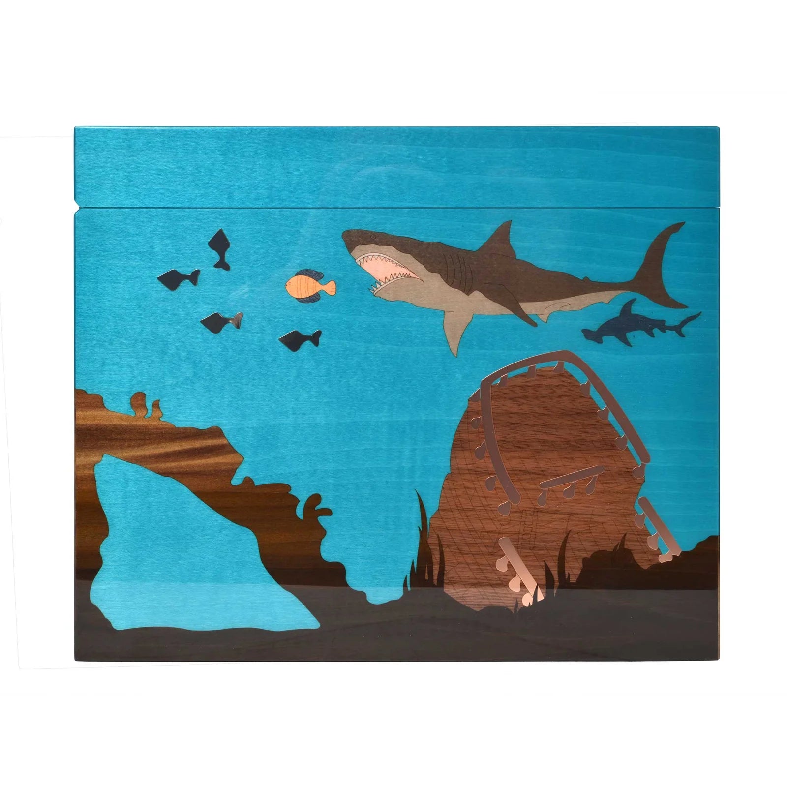 Elie Bleu Aquarium Limited Edition Humidor (110 Cigars)