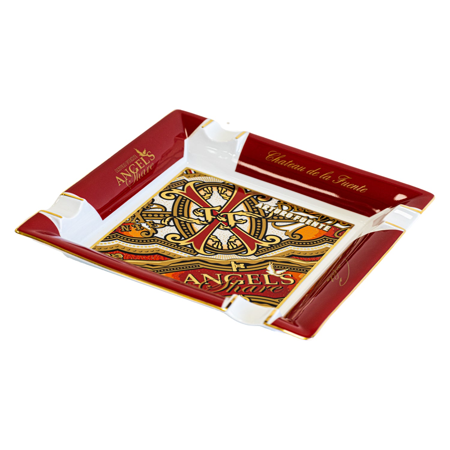 Elie Bleu Limited Edition Fuente Opus X Hemingway Blue & Gold Lighter