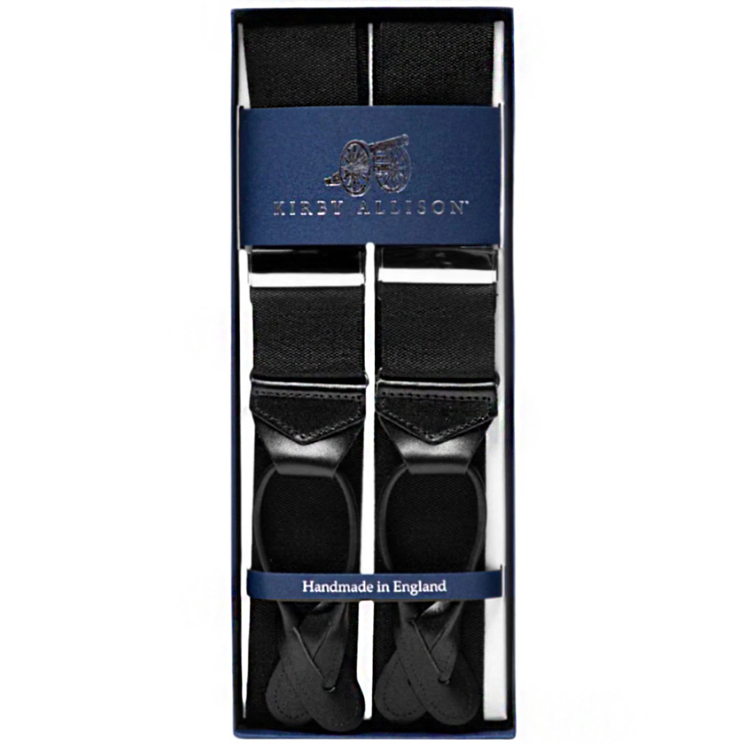 Sovereign Grade Solid Black Braces