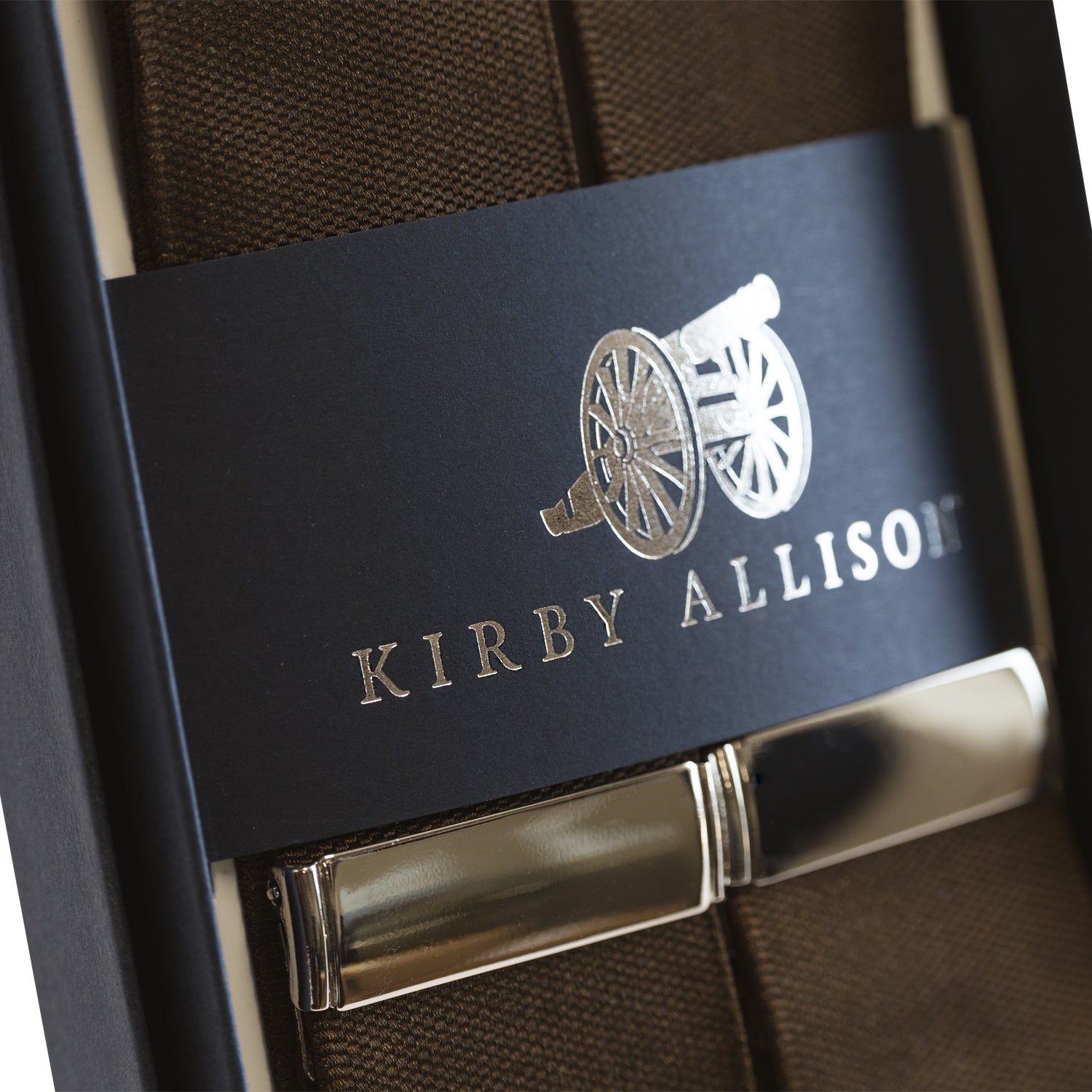 Sovereign Grade Solid Coffee Brown & Ivory Braces