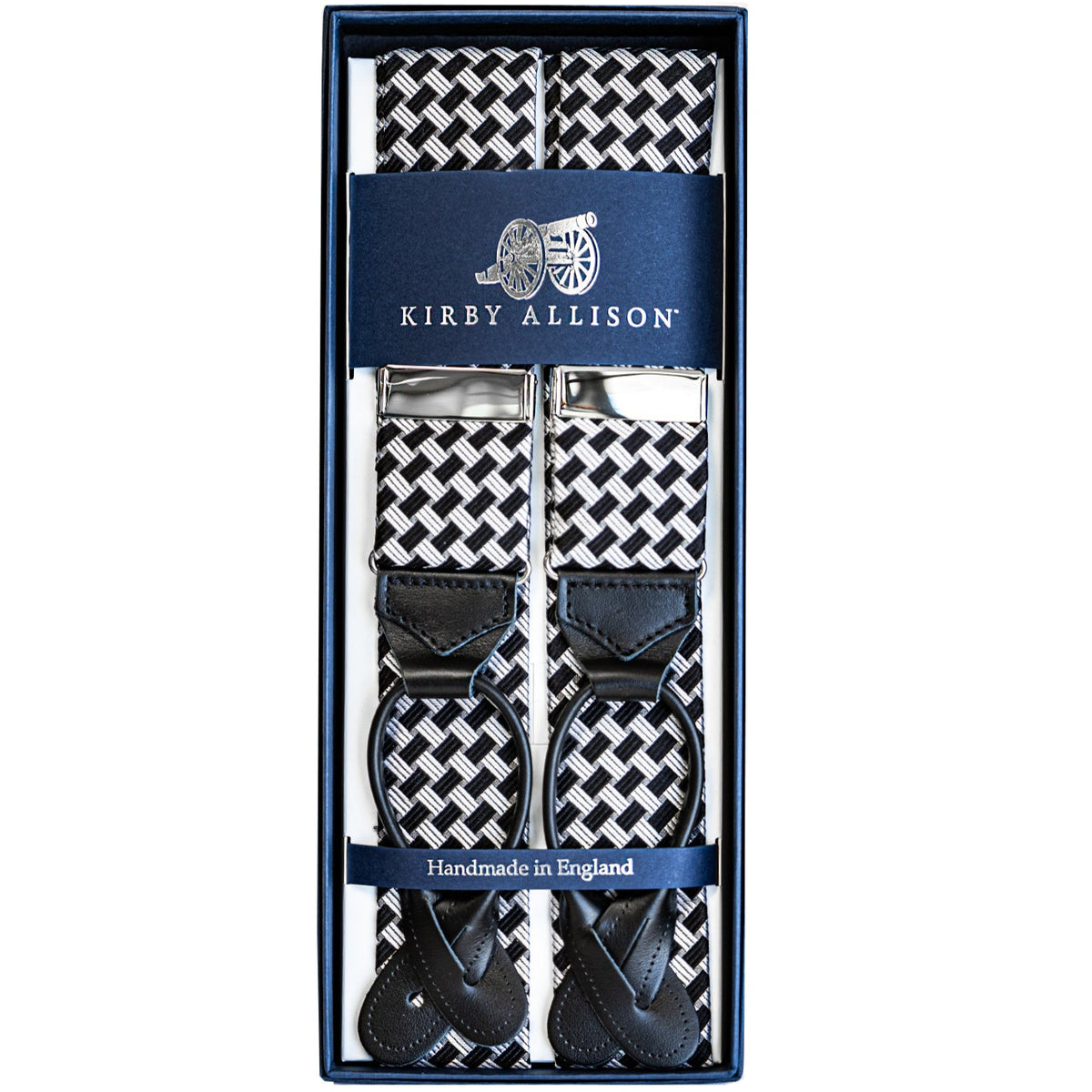 Sovereign Grade Basket Weave Silk Braces