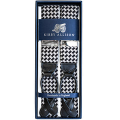 Sovereign Grade Basket Weave Silk Braces