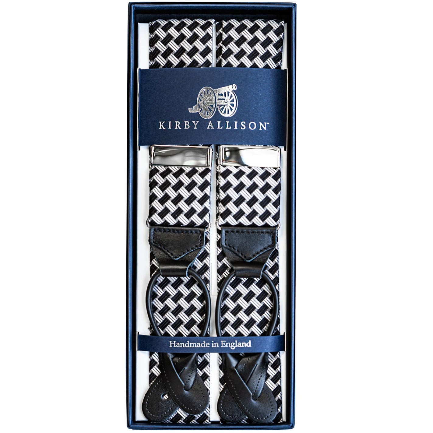 Sovereign Grade Basket Weave Silk Braces