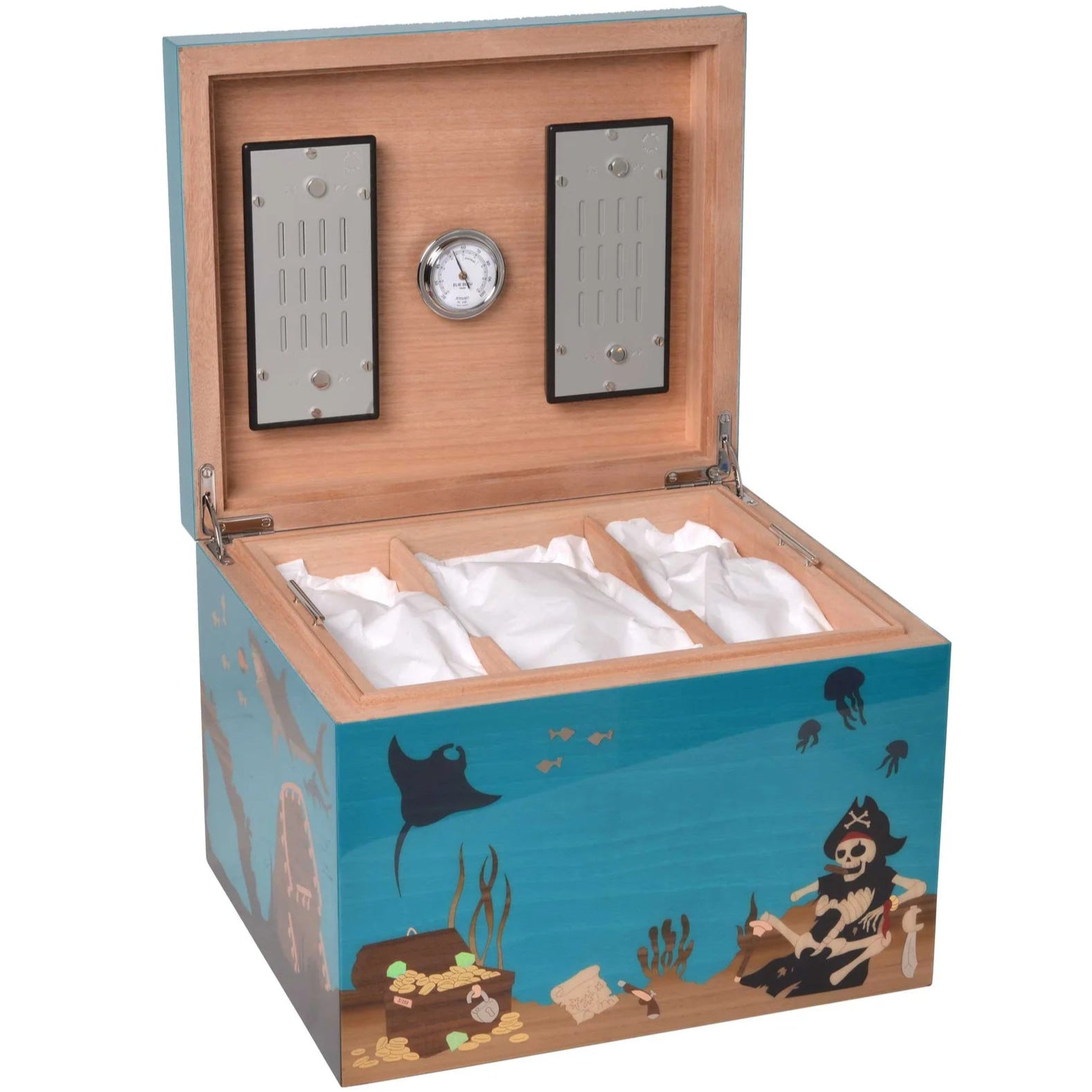 Elie Bleu Aquarium Limited Edition Humidor (110 Cigars)