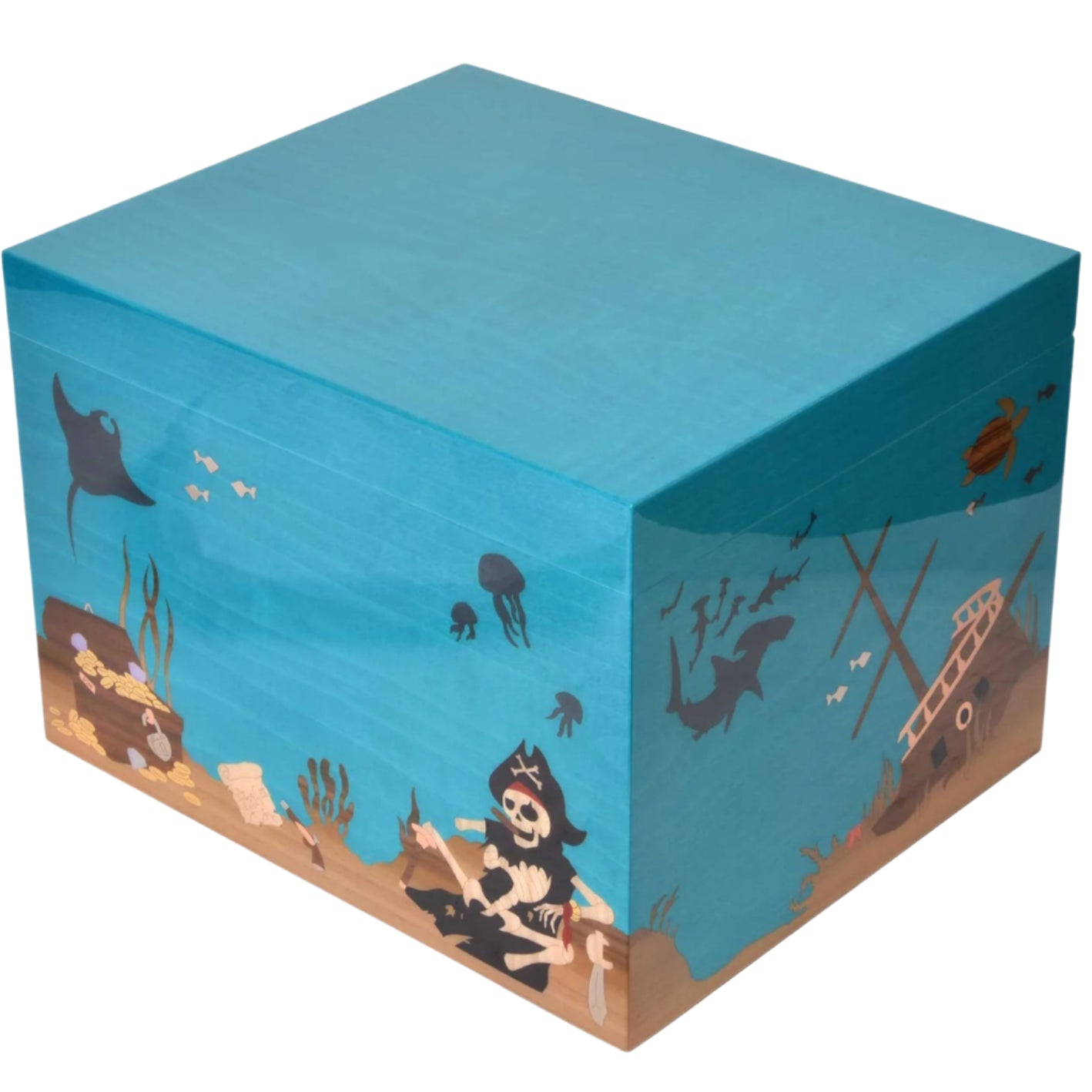 Elie Bleu Aquarium Limited Edition Humidor (110 Cigars)