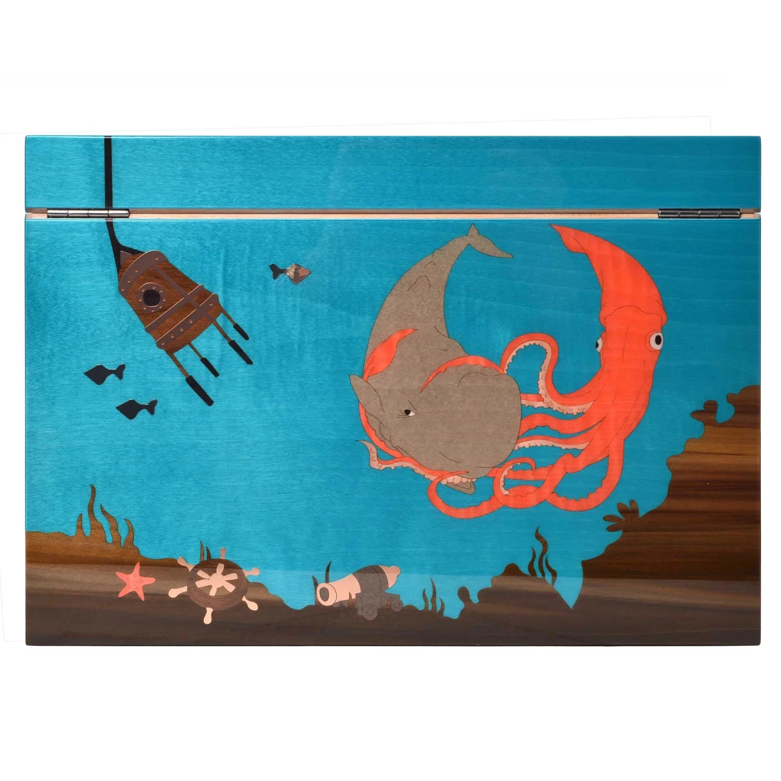 Elie Bleu Aquarium Limited Edition Humidor (110 Cigars)