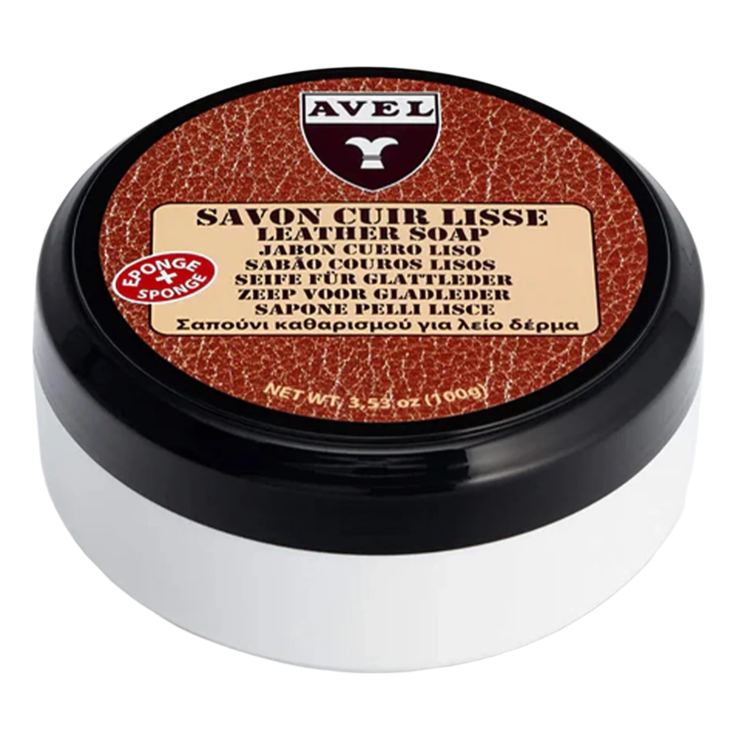 Saphir Avel Leather Rejuvenator Cleaning Soap | KirbyAllison.com