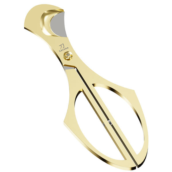 Katana Gold Scissor Cigar Cutter | KirbyAllison.com