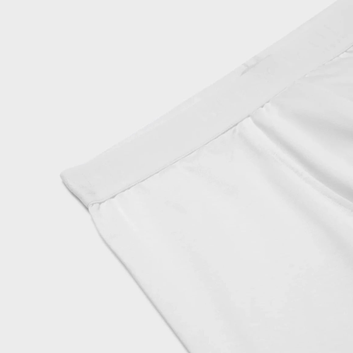 Bresciani 100% Cotton Knitted Boxer Briefs White