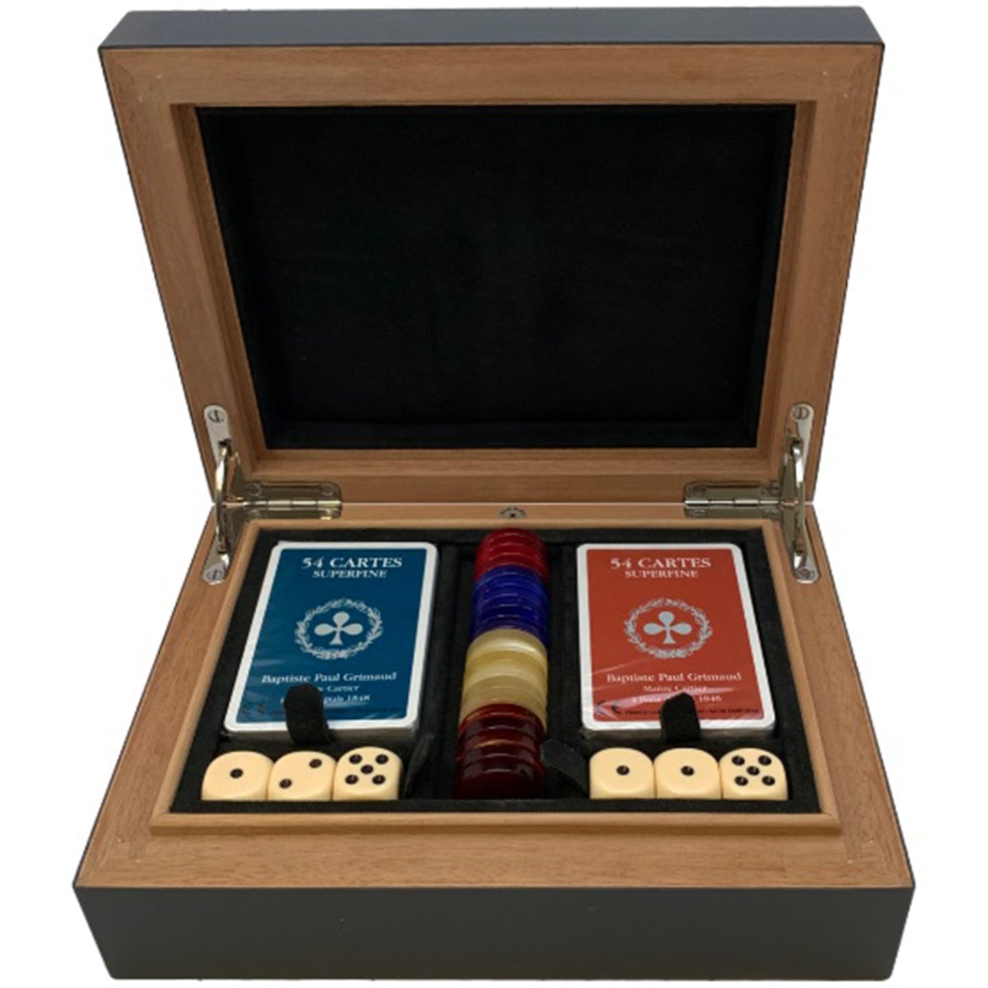 Elie Bleu Black Sycamore Fruit Multi-Game Box