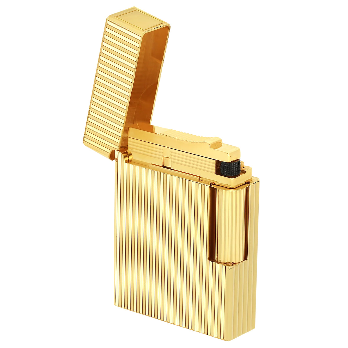 S.T. Dupont Line 1 Vertical Lines Gold Lighter