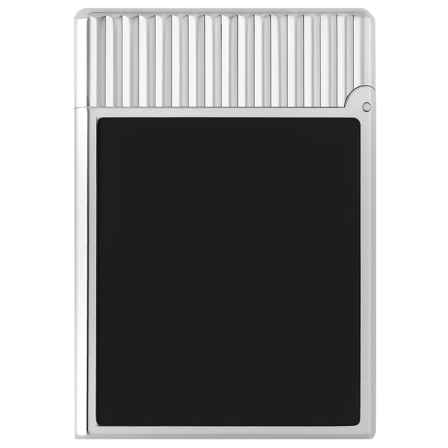 S.T. Dupont Line 1 Vertical Lines Black & Palladium Lighter