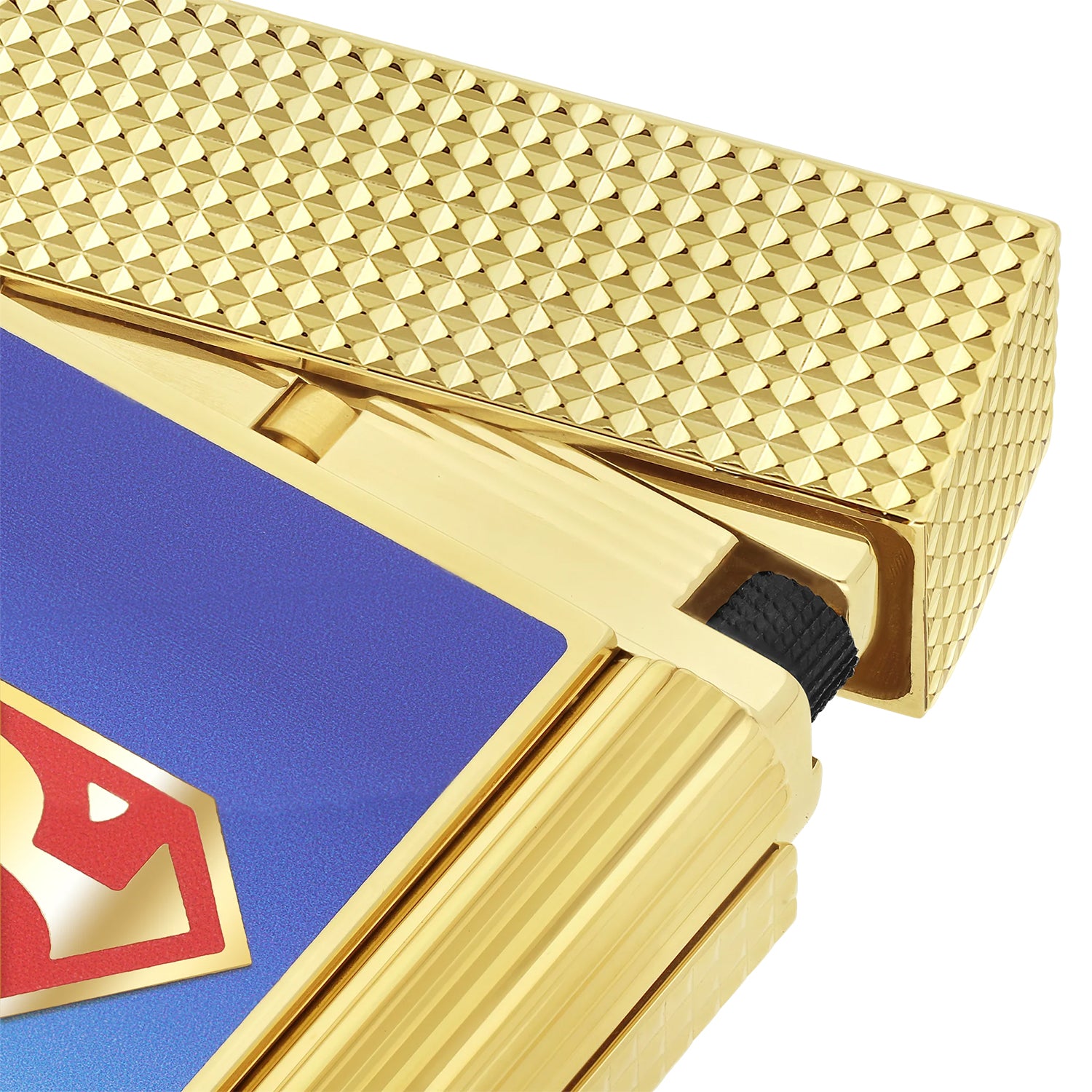 S.T. Dupont Limited Edition Line 2 Superman Gold Lighter