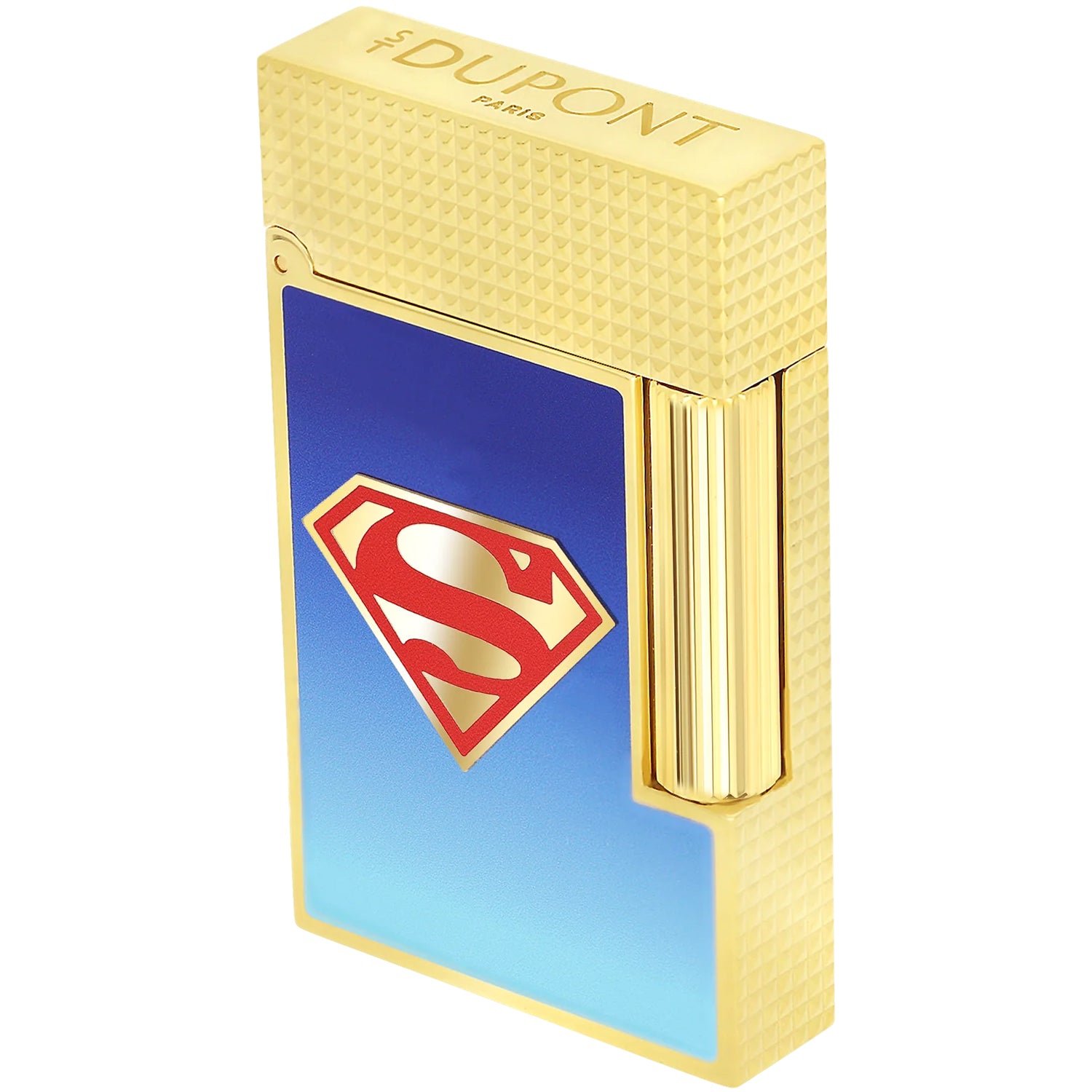 S.T. Dupont Limited Edition Line 2 Superman Gold Lighter