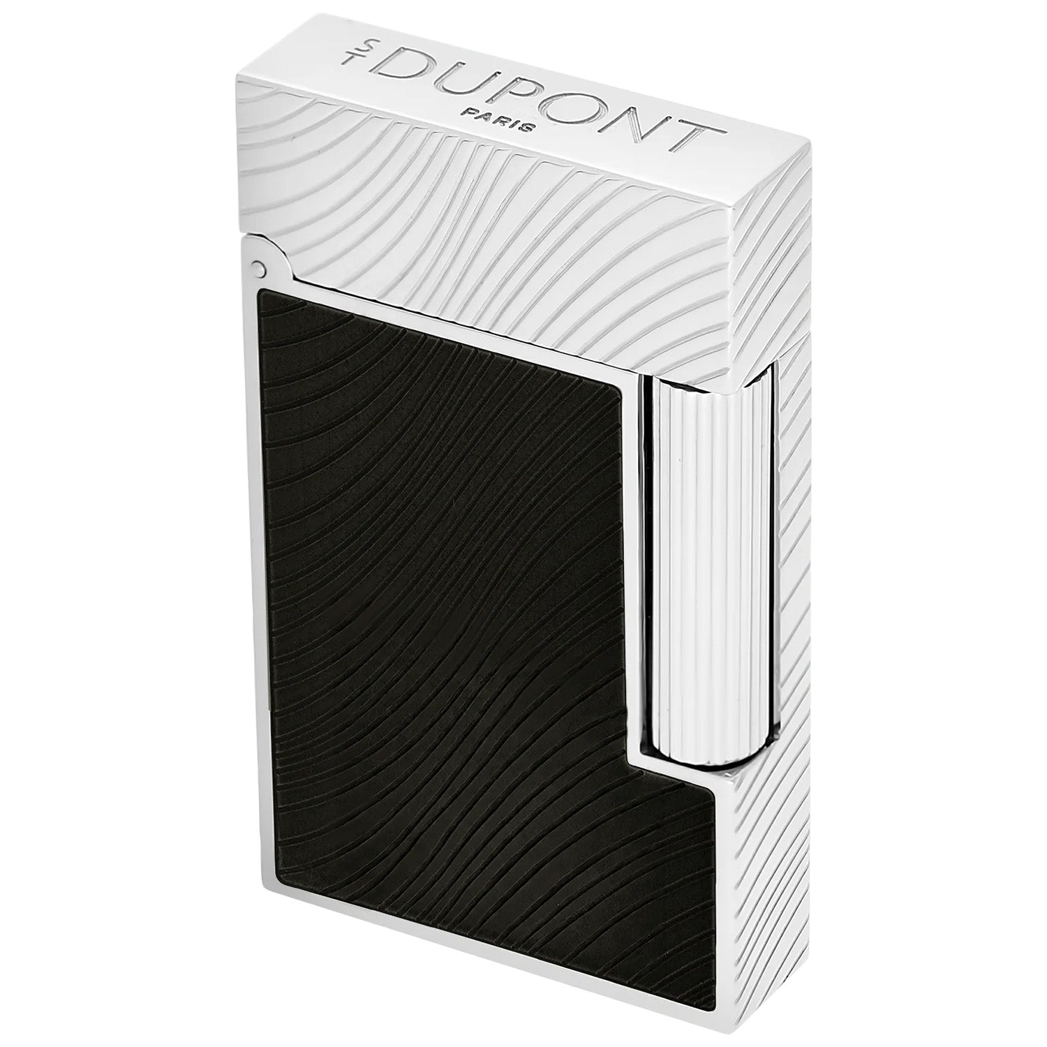 S.T. Dupont Line 2 Horse Mane Black & Palladium Lighter