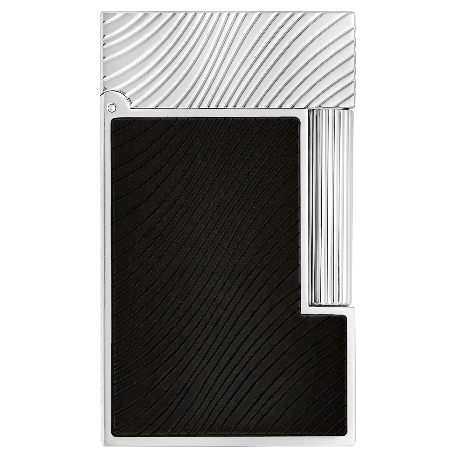 S.T. Dupont Line 2 Horse Mane Black & Palladium Lighter