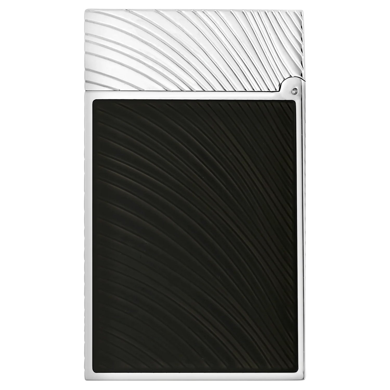 S.T. Dupont Line 2 Horse Mane Black & Palladium Lighter